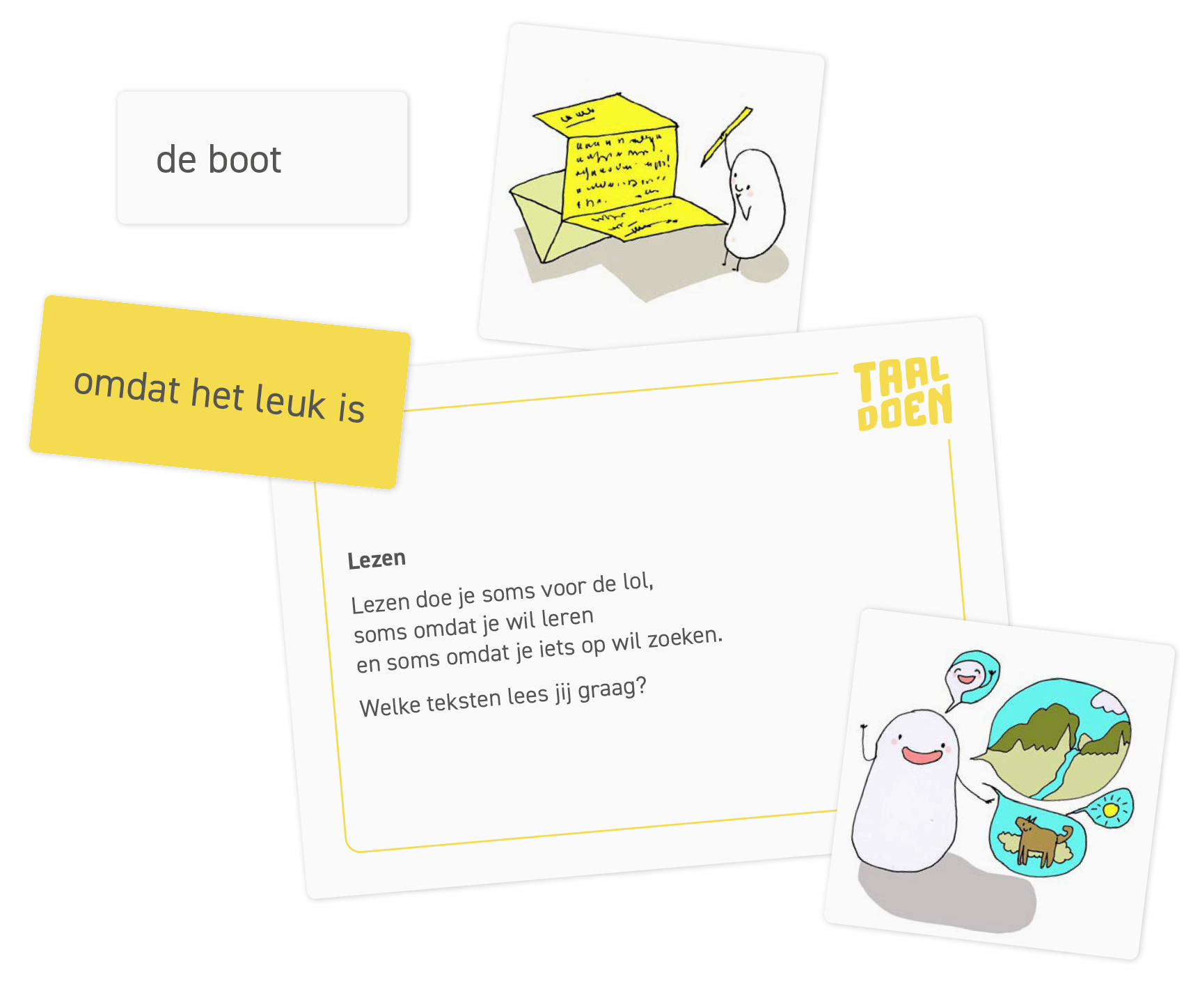Taal doen materiaal en werkjes